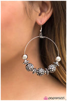 Paparazzi I Can Take A Compliment Earring Silver