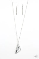 Paparazzi Ultra Sharp Necklace White