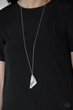 Paparazzi Ultra Sharp Necklace White