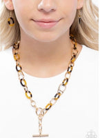 Paparazzi Smooth Season Necklace Brown