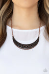 Paparazzi Moon and Child Magic Necklace Copper