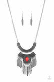 Paparazzi Desert Devotion Necklace Red