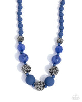 Paparazzi Hematite Hallmark Necklace Blue & Hematite Honor Bracelet Blue