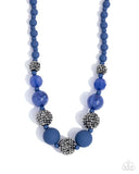 Paparazzi Hematite Hallmark Necklace Blue & Hematite Honor Bracelet Blue