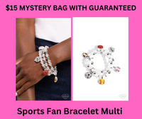 Paparazzi Sports Fan Bracelet Multi                 (Empire Diamond Exclusive)