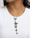 Paparazzi Aerial Addition Necklace Yellow