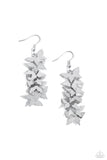 Paparazzi Aerial Ambiance Earrings Silver