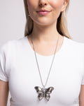 Paparazzi Aerial Attraction Necklace Silver