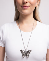 Paparazzi Aerial Attraction Necklace Silver