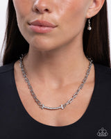 Paparazzi Anchored Actress Necklace White