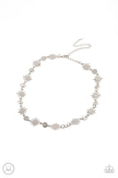 Paparazzi Astro Goddess Necklace Silver & Solar Soul Earrings Silver