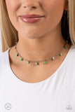 Paparazzi Beach Ball Bliss Necklace Green