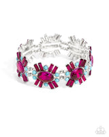 Paparazzi Bewildering Bling Bracelet Pink