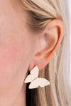 Paparazzi Butterfly Beholder Earrings Gold