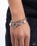 Paparazzi Cheerleading Camp Bracelet White