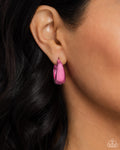 Paparazzi Colorful Curiosity Earrings Pink