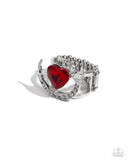 Paparazzi Cupid COUPLE Ring Red