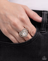 Paparazzi Cutie Chemistry Ring White