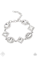 Paparazzi Decade of Dazzle Bracelet White