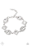 Paparazzi Decade of Dazzle Bracelet White