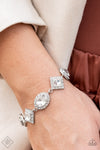Paparazzi Decade of Dazzle Bracelet White