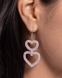 Paparazzi Dedicated Darling Earrings Pink