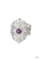 Paparazzi Dining with Royalty Ring Purple