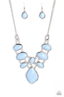 Paparazzi Dreamily Decked Out Necklace Blue