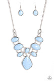 Paparazzi Dreamily Decked Out Necklace Blue