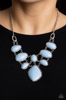 Paparazzi Dreamily Decked Out Necklace Blue