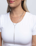 Paparazzi Dutiful Dance Necklace Silver