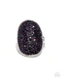 Paparazzi Exaggerated Elitist Ring Purple