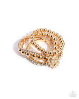 Paparazzi Excessive Elegance Bracelet Gold