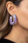 Paparazzi Fairy Fantasia Earrings Purple