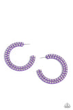 Paparazzi Flawless Fashion Earrings Purple