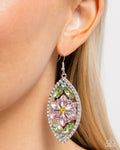 Paparazzi Gallant Garden Earrings Multi