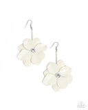 Paparazzi Generous Glisten Earrings White