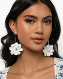 Paparazzi Generous Glisten Earrings White