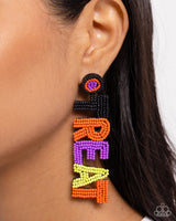 Paparazzi Halloween Hallmark Earrings Multi