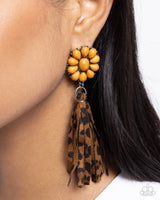 Paparazzi Hometown Hero Earrings Brown