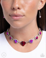 Paparazzi Valentines Vibe Necklace Pink