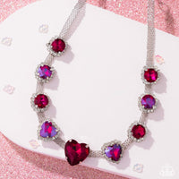 Paparazzi Valentines Vibe Necklace Pink