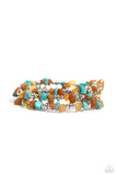 Paparazzi Stacking Stones Bracelet Orange