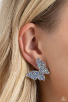 Paparazzi High Life Earrings Blue and High Time Ring Blue