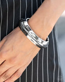 Paparazzi Rainy Refulgence Bracelet Silver