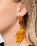 Paparazzi Malibu Moderato Earrings Yellow