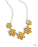 Paparazzi Whimsical Way Necklace Yellow