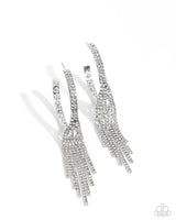 Paparazzi Jaw-Dropping Jubilee Earrings White