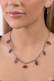 Paparazzi KISS the Mark Necklace Red