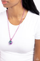 Paparazzi Las Vegas DIP Necklace Pink